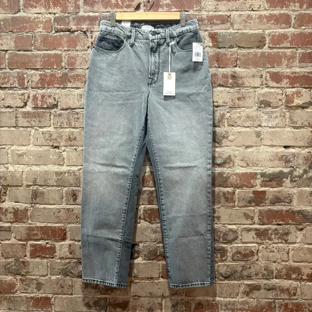 NEW Good American Good Vintage Two Tone Jeans Size 4/27‎